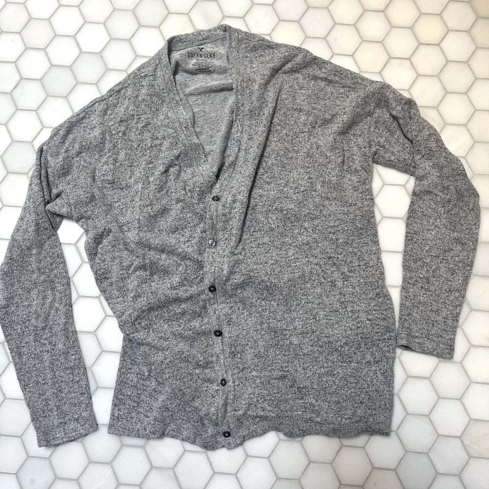 Size small American eagle soft and plush cardigan